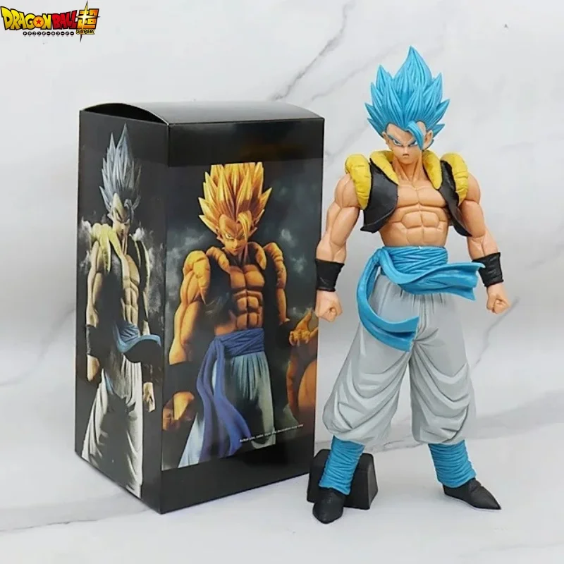 

Аниме 33 см, драконий жемчуг Z, супер сайян, голубая искусственная фигурка, модель, игрушки, настольное украшение для детей, подарки, фигурка Бир