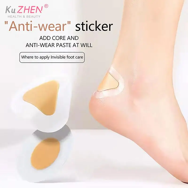 

10pc/bag Gel Shoes Stickers Soft Hydrocolloid Pads Relief Pain Blisters Bunions Corns Calluses Friction Pressure Heel Pain Patch