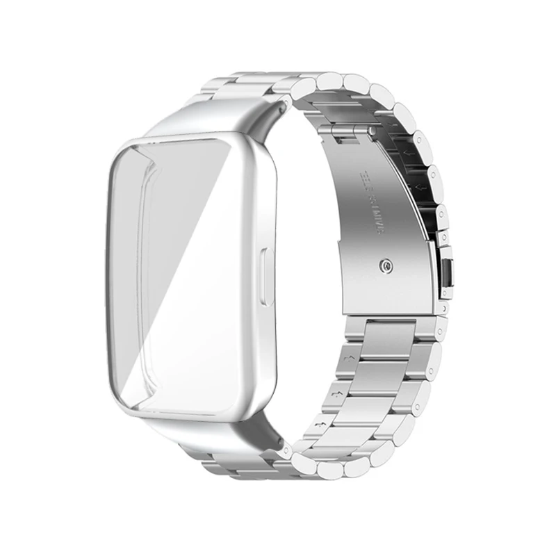 Stainless Steel Smartband Bracelet with Screen Protector Case