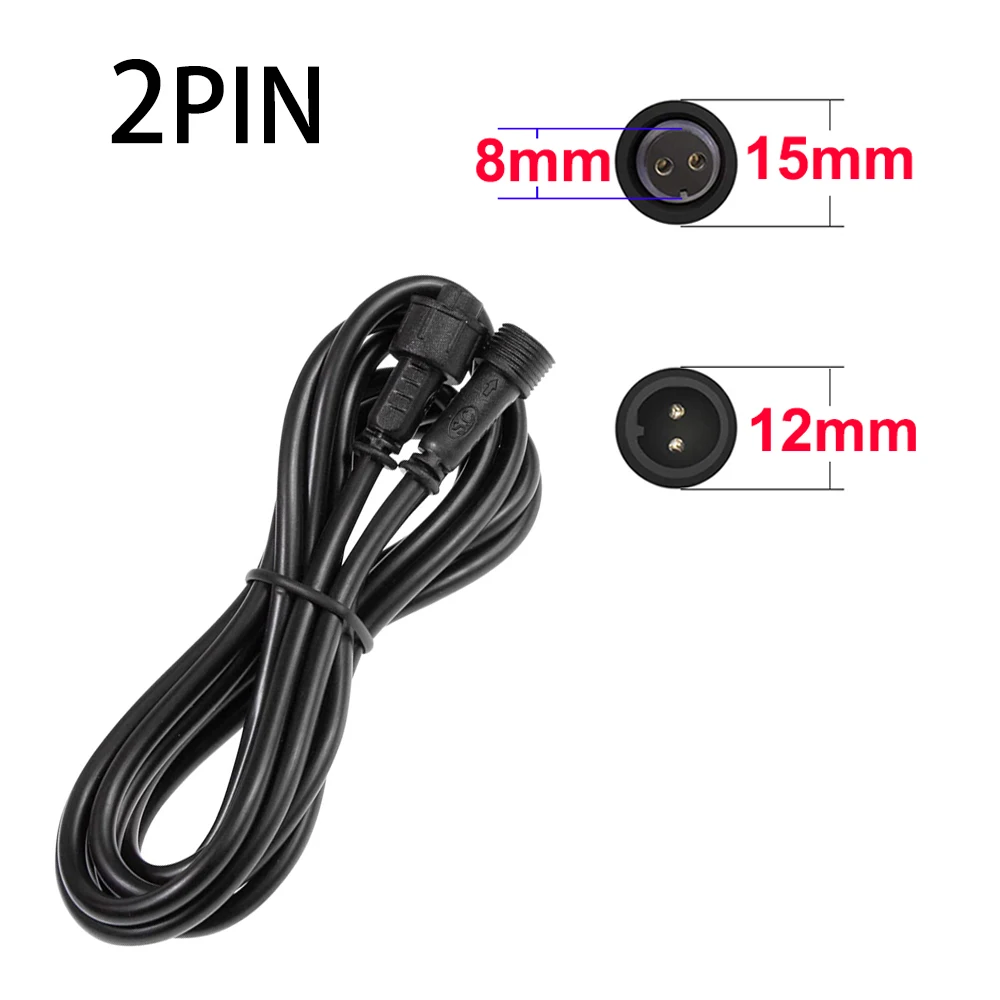 Cavo Impermeabile IP 65 Cavo Prolunga Di Segnale Da 10 Metri Per Teste Mobili Par LED Uso Esterno - Foto 11