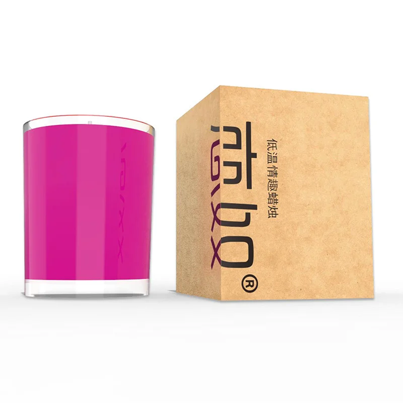 Love slave low temperature fun candle husband and wife passion drop wax three color flame retardant cup 80g alternative sex toy