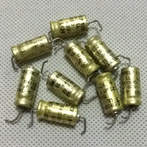 Germania Siemens Siemens Serie 125 Condensatore Elettrolitico A Catodo Assiale 22Uf 63V