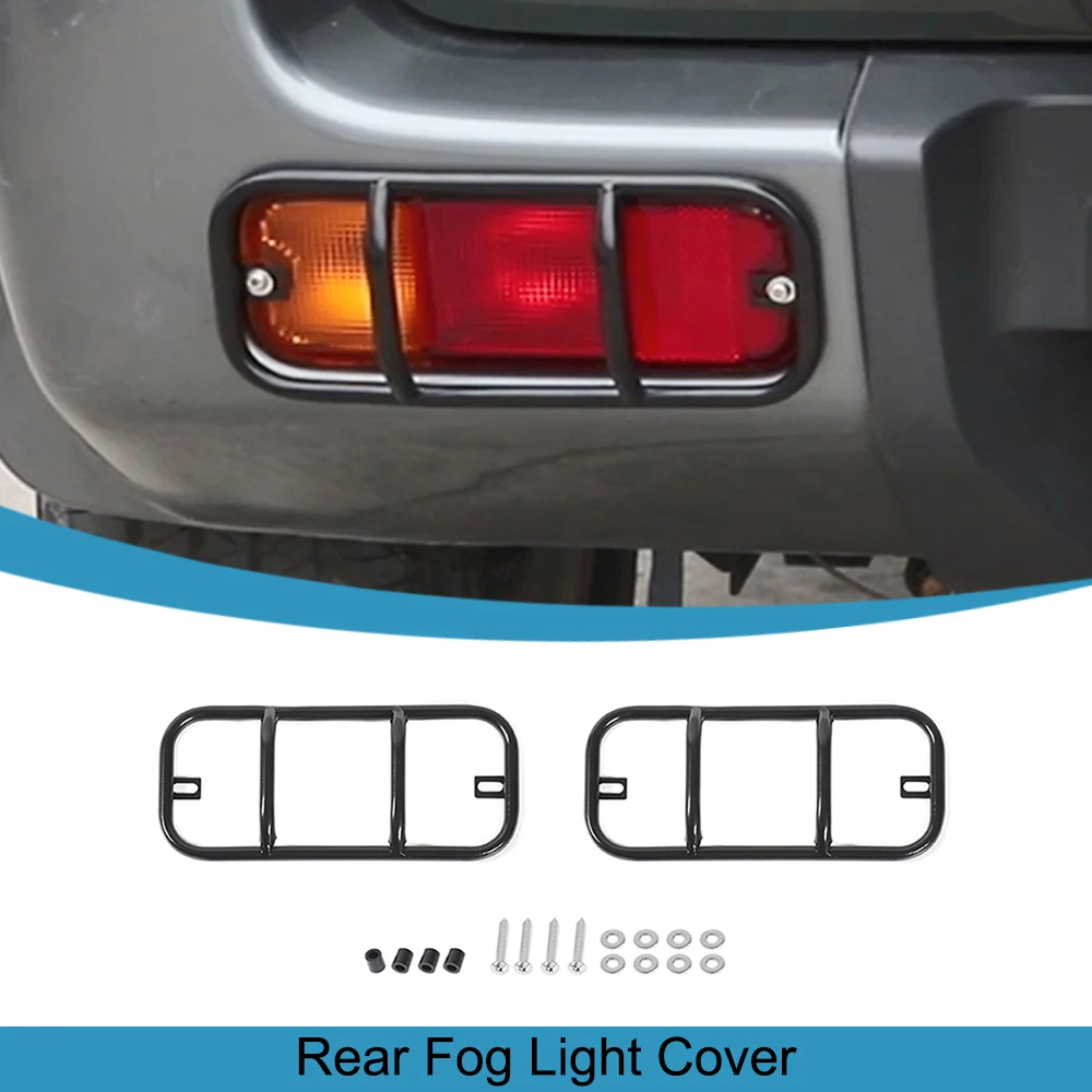 

Car Rear Fog Light Hoods Covers Decoration Trim for Suzuki Jimny 2007-2017 Tail Bumper Lamp Protector Guard Exterior Accessories