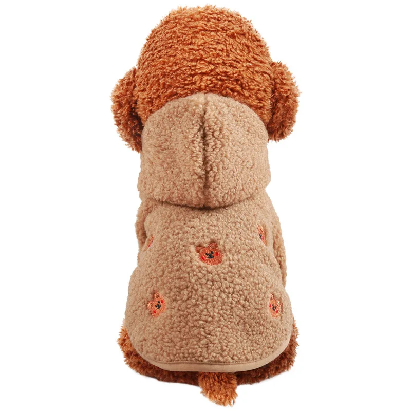 Title 4, Winter Dog Cat Coat Winter Fleece Pet Clothes H...