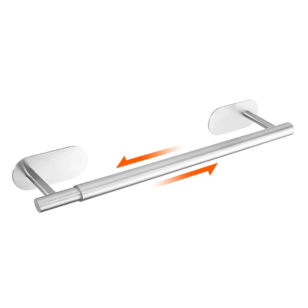 חֲדַר אַמְבַּטִיָה  נָסִיג  בר מגבות  שחור מט  נירוסטה  מתלה מגבות  מוּרחָב  בר תליית מגבות ייבוש  אביזרי אמבטיה