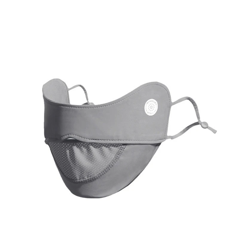Sunscreen Mask Mask Full Face Eye Protection Breathable Female Anti-Ultraviolet Summer Thin Section Sunshade 3