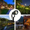 LED Lawn Light Lamp RGB Waterproof Spotlight Green Yellow Courtyard Landscape illuminated trees Lights Ground mounted floodlight 5