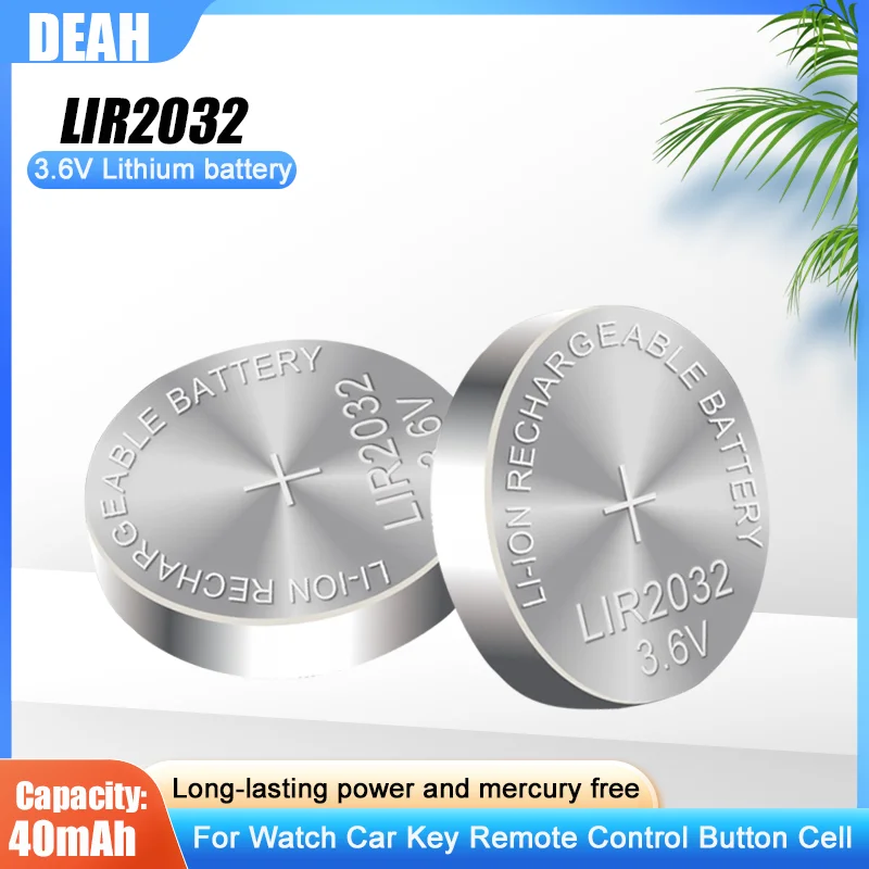 CR2032 batterij 3V (3 volt) lithium knoopcel