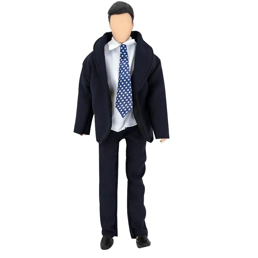 1 Set 1/6 Doll Clothes Male Doll Daily Wear Casual Suit Shirt Pants Wedding Party Suit Man Male Doll Suit Clothes