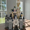 MINISO Disney Princess Castles Model Modular 71040s 43222s Building Blocks MOC Bricks Adults Toy Birthday Christmas Gifts 1