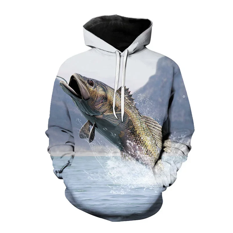 thumbnail image 1 of Sudadera con capucha para hombre con estampado 3D de pesca de atún, sudadera de calle Harajuku, jersey informal unisex, chaqueta de otoño, ropa deportiva esencial, 1 of 5