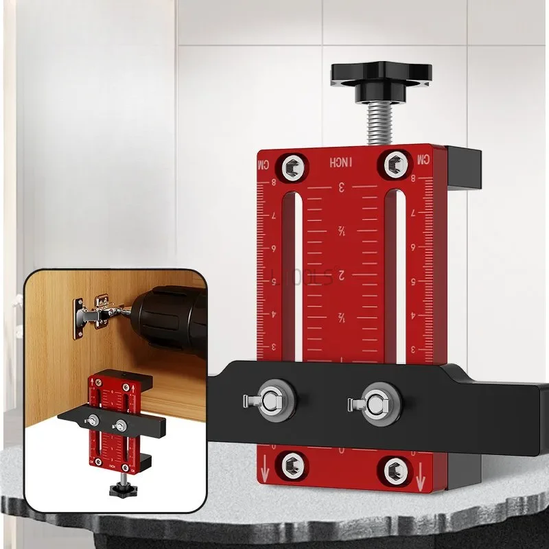 

Floor Cabinets Frame Install Clamp Hidden Door Install Mounting Jig Precision Carpentry Framework DIY Support Arm Mini Clip Tool