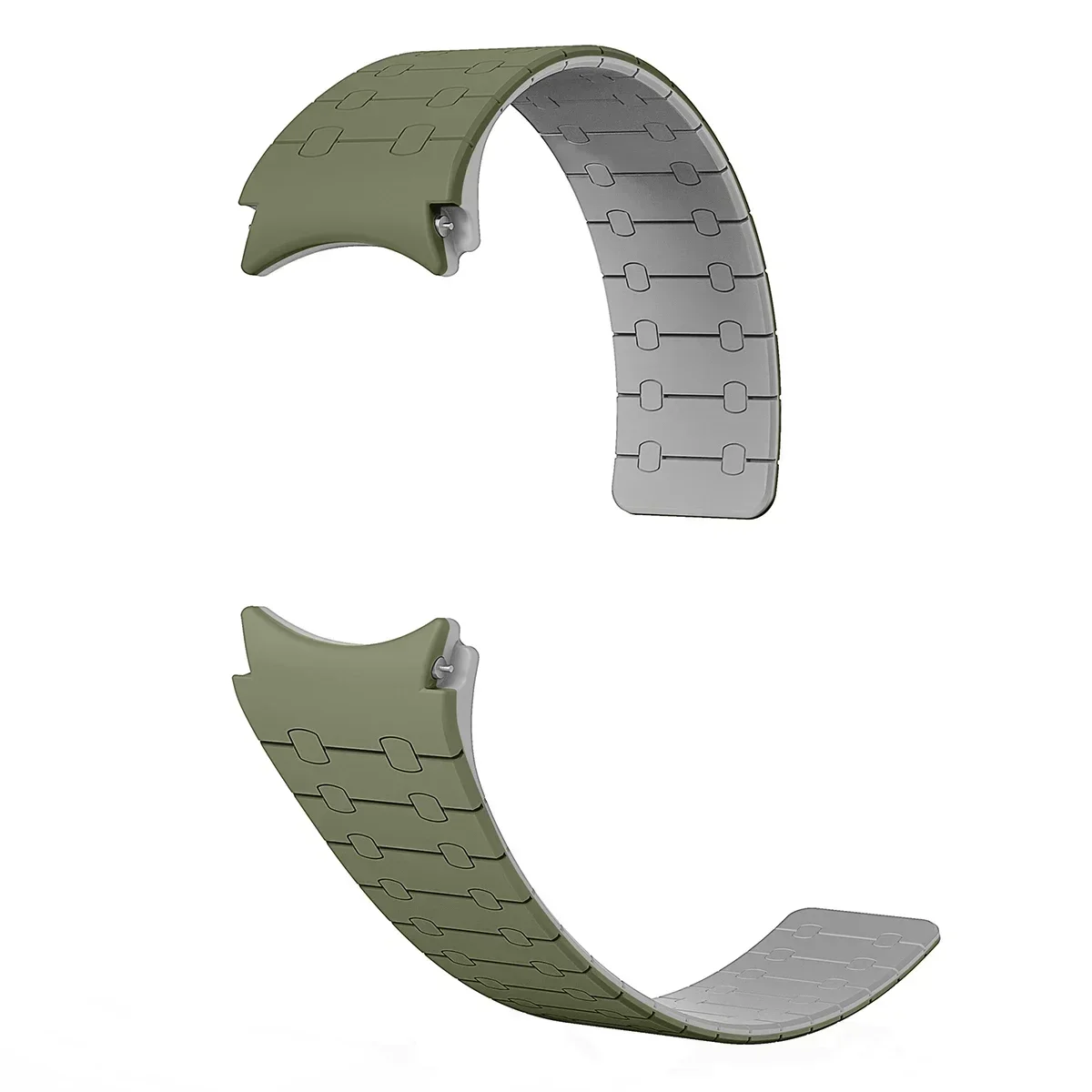 Magnetic Silicone Sport Bracelet Strap