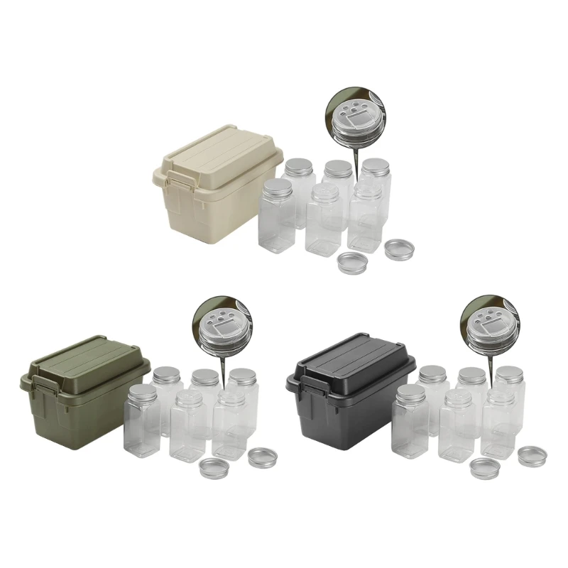 

Шейкеры для соли и перца, баночки для специй, приправ, набор для хранения приправ, набор для кемпинга, бутылки для специй с