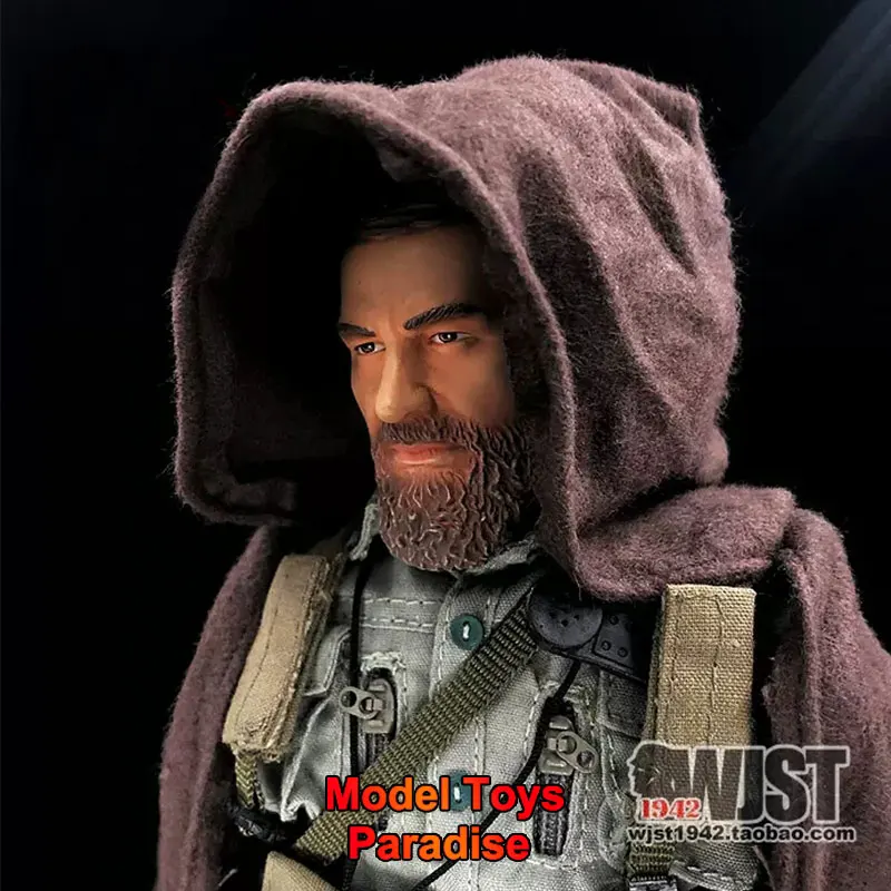 1/6 Uomini Soldato Star Wars Mantello Cosplay Retro Con Cappuccio Lungo Mantello Diviso Per 12 ''Action Figure Body