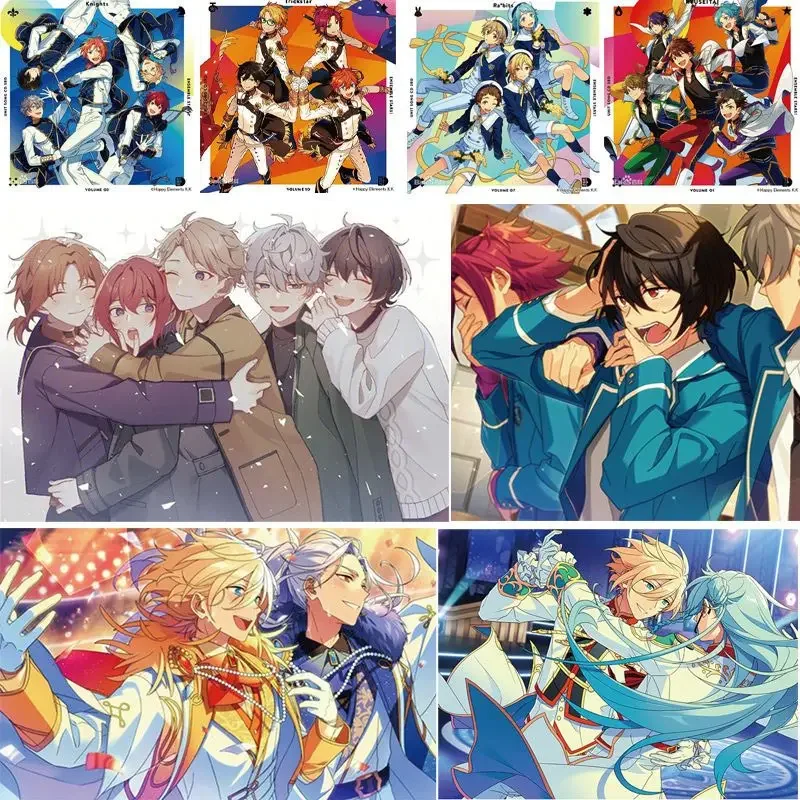 Ensemble Stars Sticker Anime Waterproof Sticker 70 Piece Cut Student Stationery Children School Lovely Supplies Akehoshi Subaru