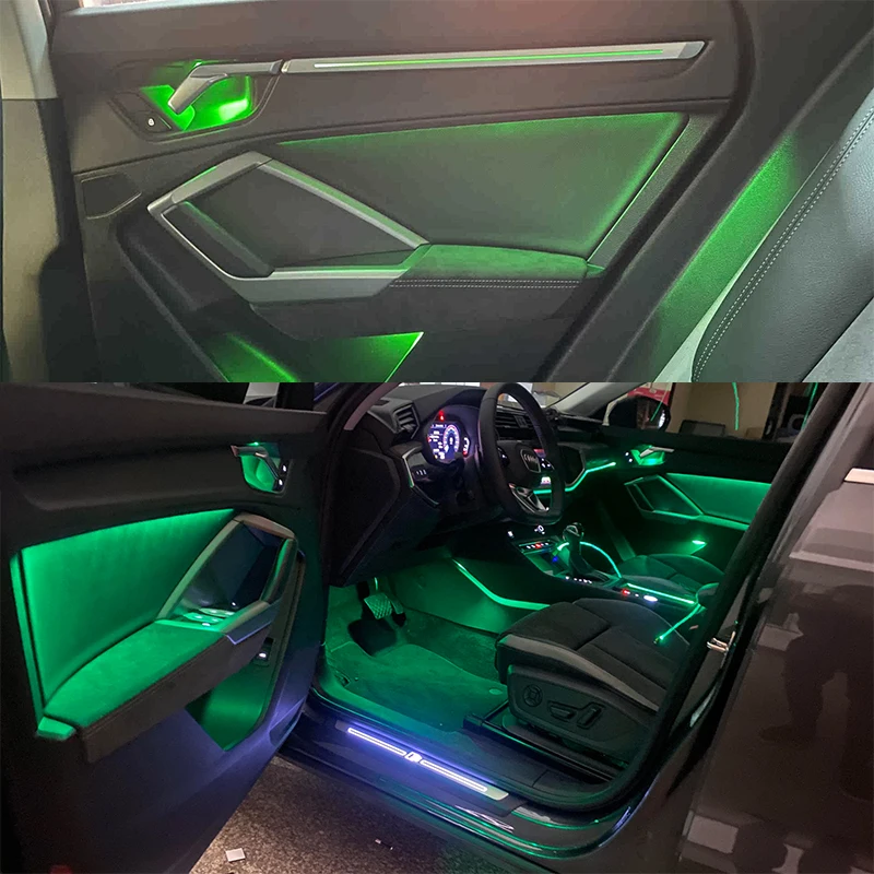 新しいアウディモデル 19 ～ 22 に適しています Q3 RGB アンビエント