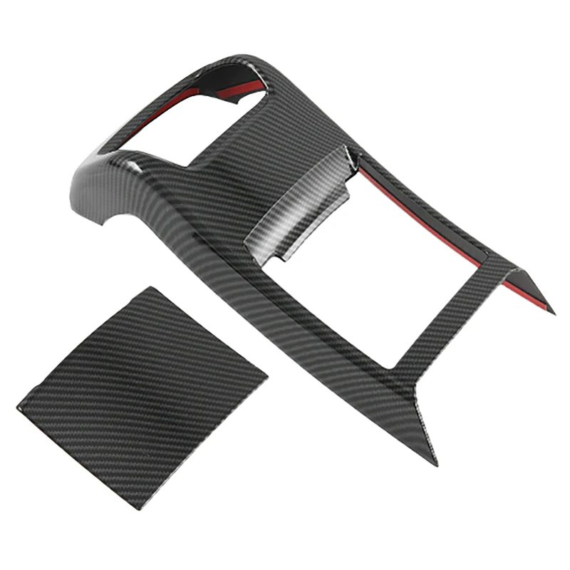 

Задний подлокотник из углеродного волокна, вентиляционное отверстие кондиционера, рамка, крышка, отделка для Mercedes Benz CLA