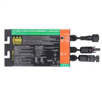 GMI Series 120/150/180/260/300/350/500/600/700W MPPT แผงโซล่าเซล Micro Inverter DC26V-46V To AC110V-230V 50HZ/60HZ 12