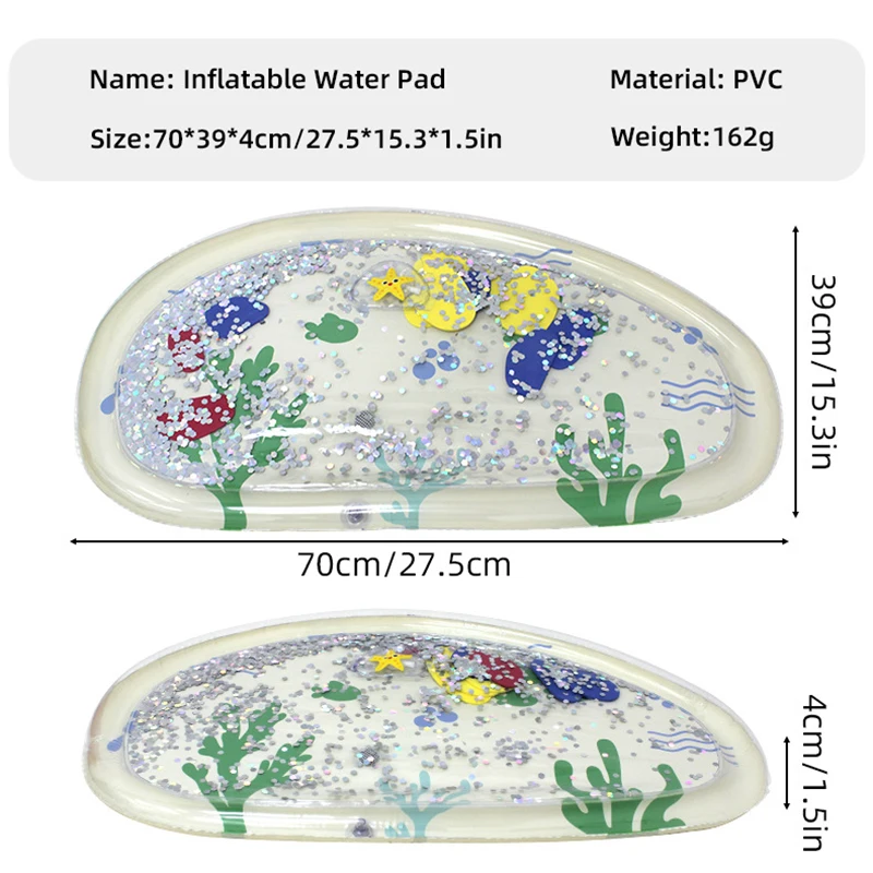 Inflatable Water Play Mat for Baby Summer Fun