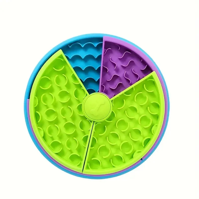 Title 21, Pet supplies Slow food bowl anti choking cat bo...