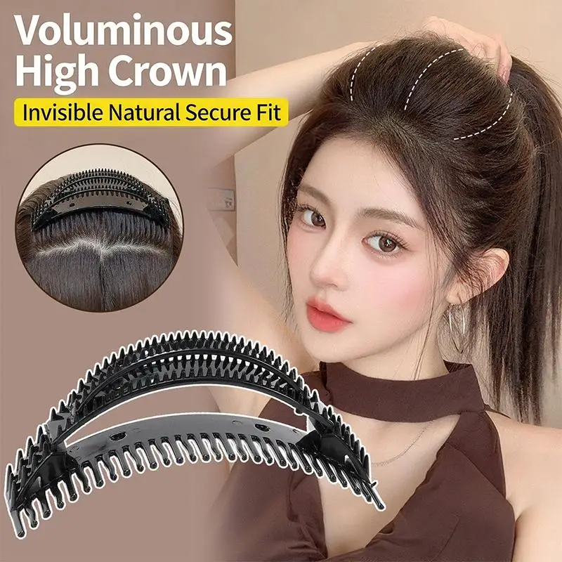 Flauschige Haarklammer Unsichtbare Haarvolumen-Erhöhungspads DIY Styling-Einlagen Haarpads Magische Volumen-Kämme Haaraccessoires – Detail 2