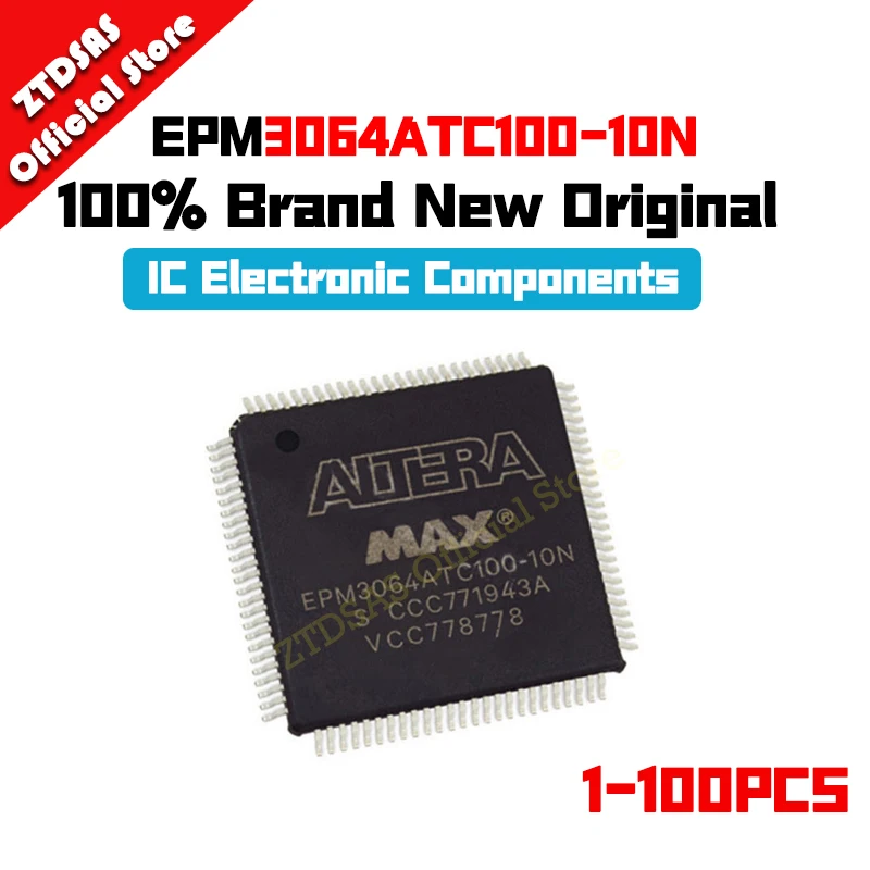 EPM3064ATC100-10N EPM3064ATC100 EPM3064ATC EPM3064A EPM3064 IC MCU TQFP ...