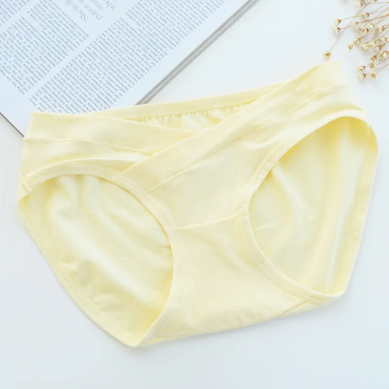 New arrived low waist 95% cotton 1-10 month 4pc/lot Pregnant women\'s underwear panties briefs spring summer m-xxxl