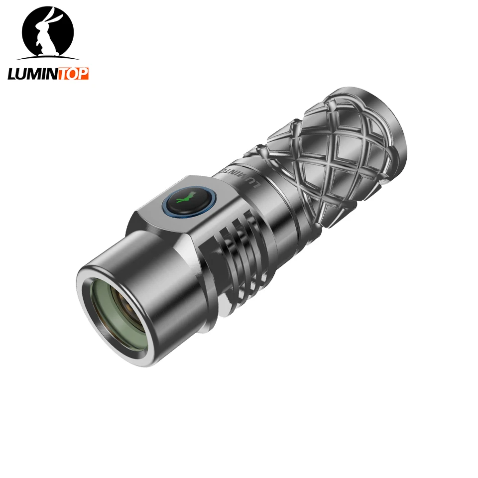 Lumintop THOR Mini lep flashlight 18350 titanium flashlight