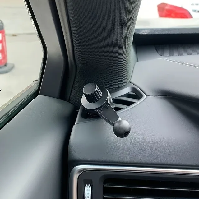 Universal Car Air Vent Clip Mount 17mm Ball Head Base Spiral Hook for Car Air Outlet Mobile Phone Holder for GPS Stand