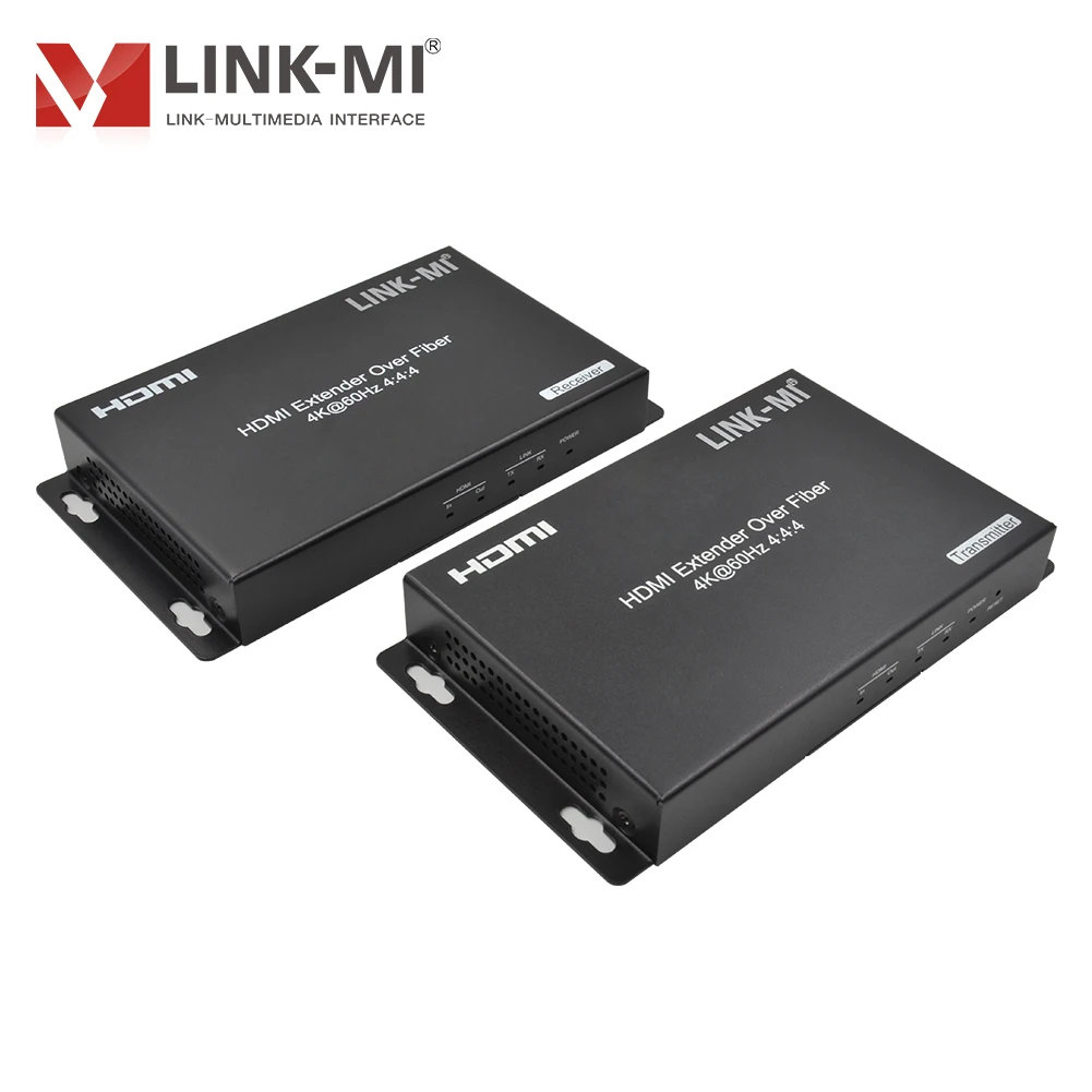 Адаптер HDMI версии 4K, 2 км, 20 км, поддержка оптоволокна 4K @ 60 Гц YUV4:4:4, HDR, 18 Гбитс, EDID, без задержки, RS232 HDMI через волокно (art.: 3920bf3bf01e4) - 3920bf3bf01e4