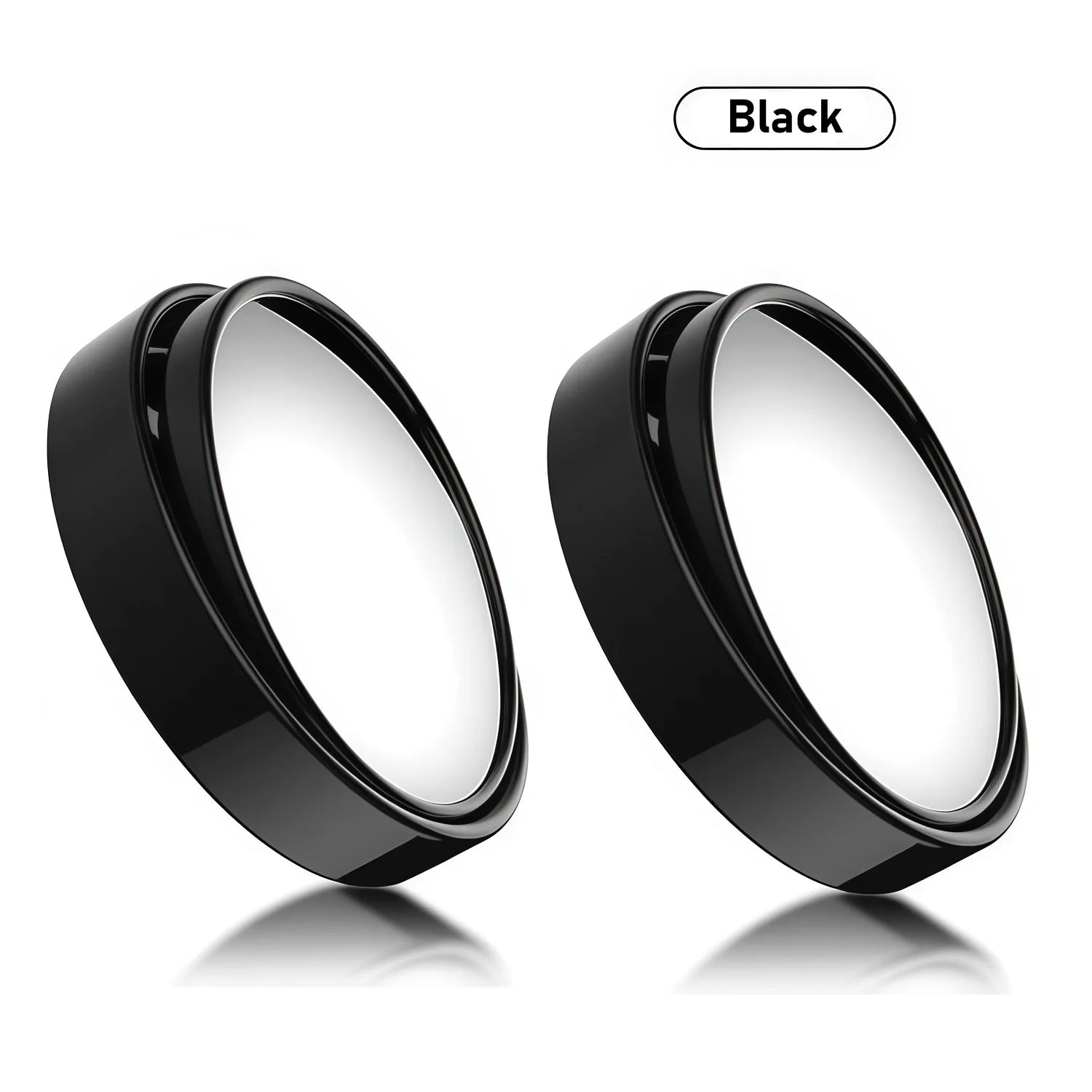 1 Paar 50mm Auto-Totwinkel-Rückspiegel HD-Glas Auto Motorrad 360° ° Verstellbare Weitwinkel-Rückspiegel mit Extra-Rundrahmen – Detail 6