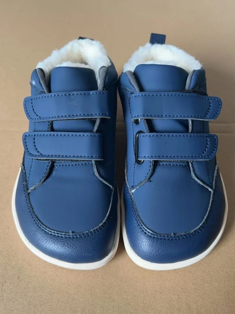 ZZFABER Kids Barefoot Snow Shoes Flexible Winter Warm Sneakers Boys Girls Outdoor Children Winter Boots Snow Casual Shoes baby shoes kids sneakers kids shoes kids sports shoes