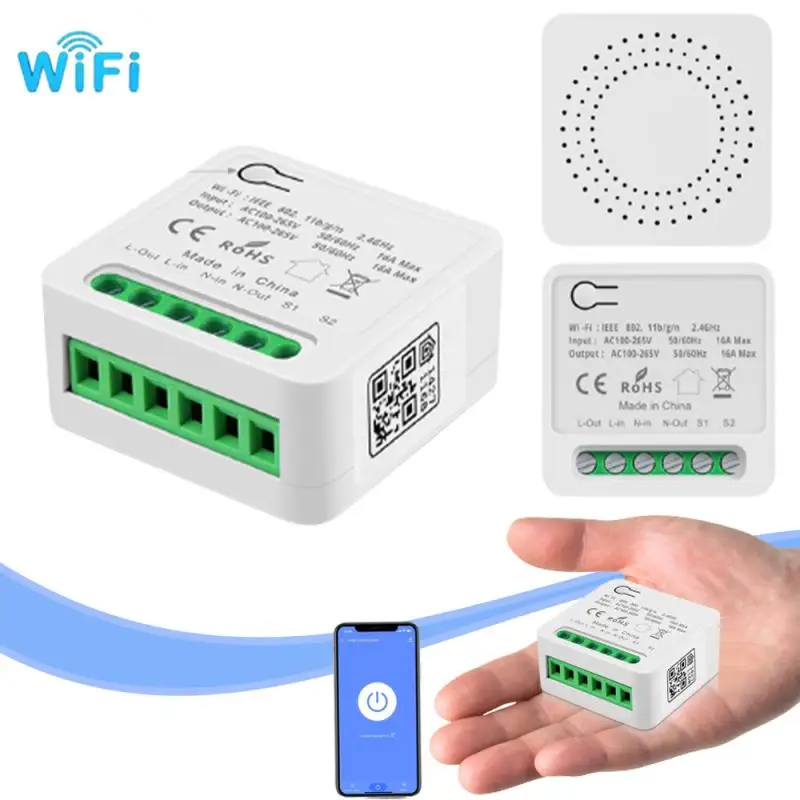 Wifi Smart Switch 16A Apple Homekit Smart Wifi Switch 2Way Control Switch Ppliance App Control Funziona Con Alexa Google Home Smart