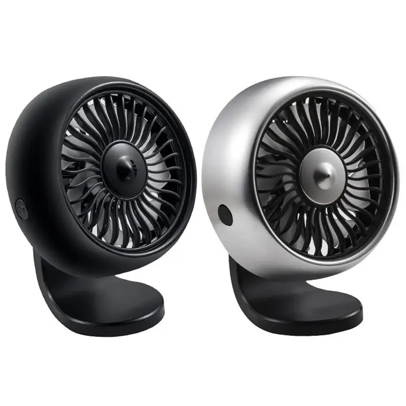 

Car USB Mute Mini Fan ABS Automotive 3 Speeds Cooling Fan Durable Air Outlet Center Console Mini Fan For Cars & SUVs Accessories