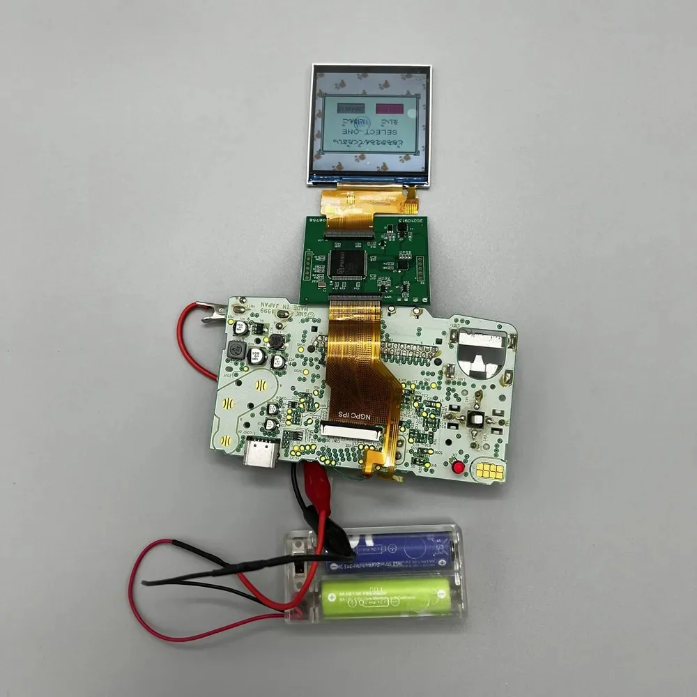 IPS 2.6 NGPC original Size LCD Screen Suitable for Neo Geo Pocket Color NGPC LCD No Need To Cut The Shell