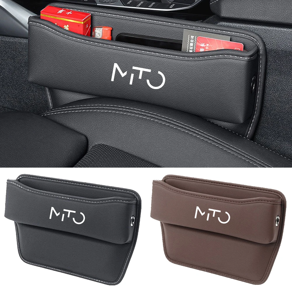 

Multifunction Car Seat Gap Storage Box Leather Storage Box Accessories for Alfa Romeo Mito