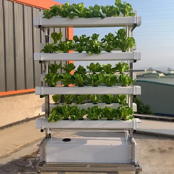 Smart Vertical Hydroponic LED Planter 1