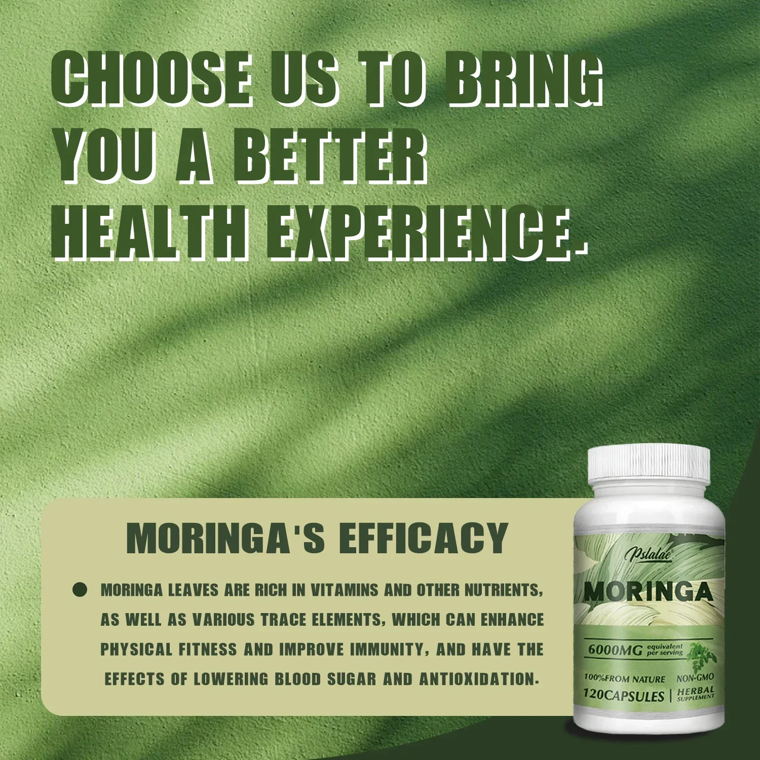 Moringa capsules Moringa-Healthy Joints Supports Weight Management and Gut Health Boosts Metabolism