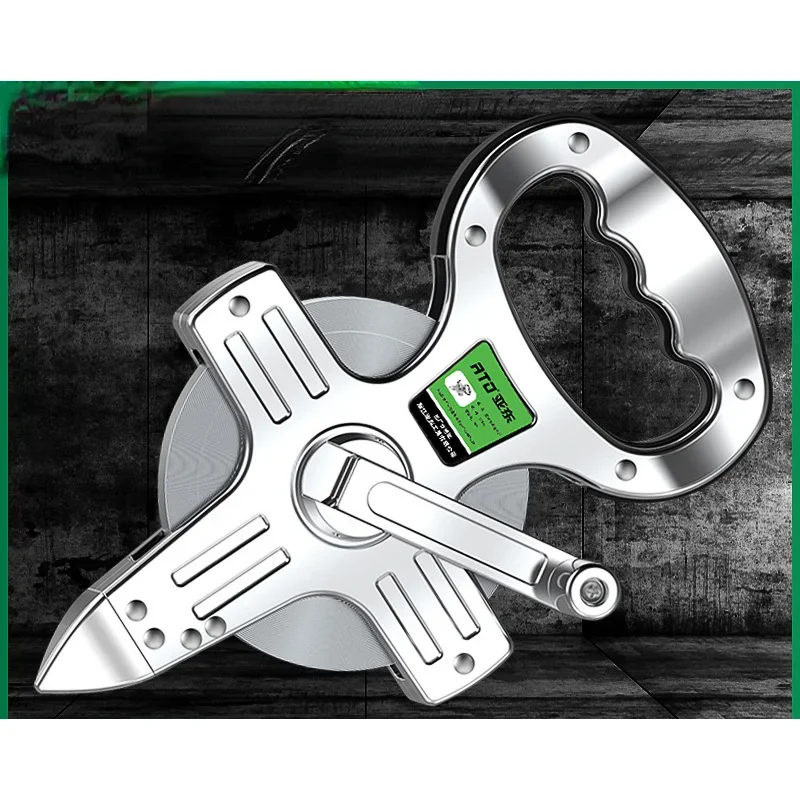 30-50M-Portable-Steel-Frame-Ruler-Metric-Scale-Stainless-Steel-Rule ...