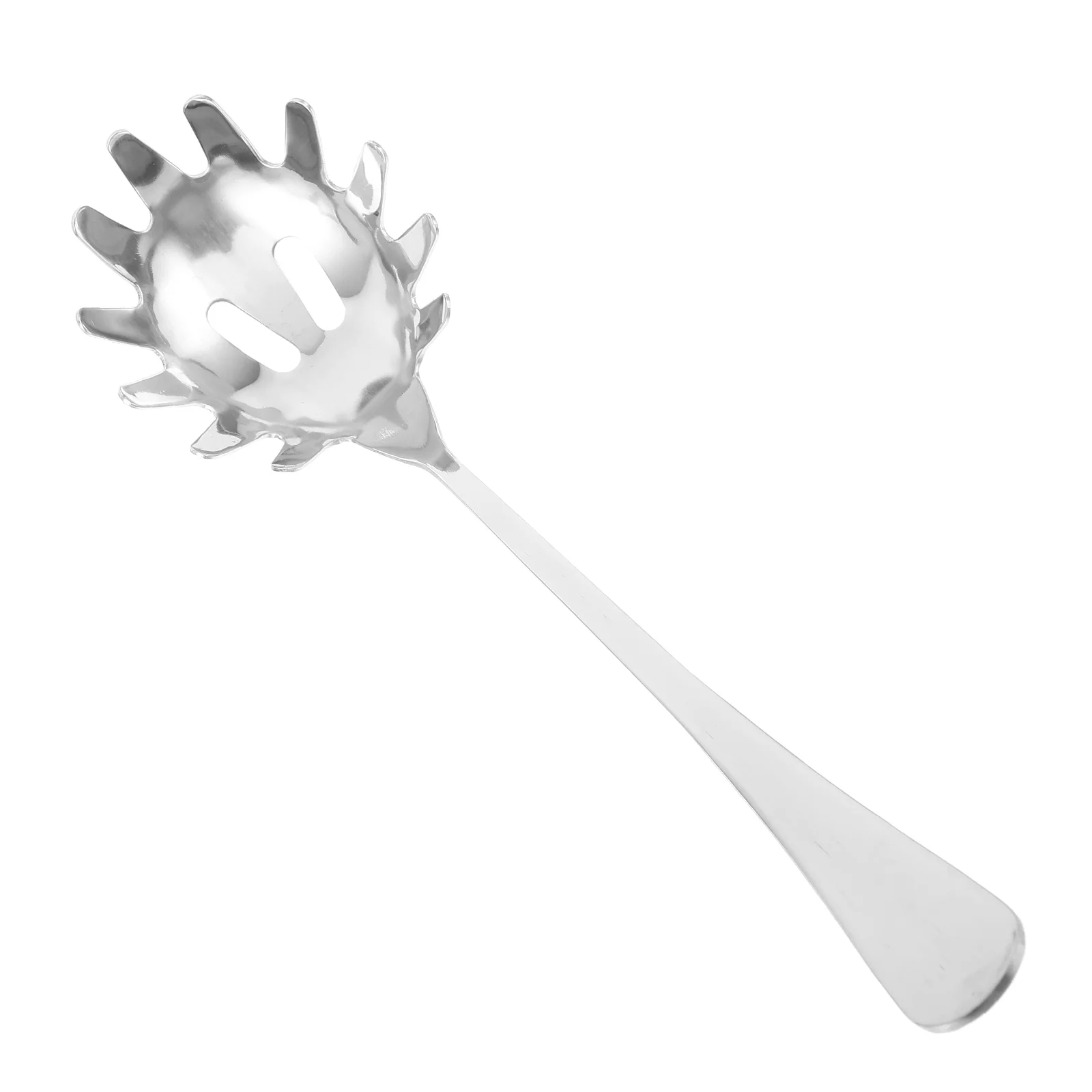 

Noodle Spoon Ladle Kitchen Strainer Non-stick Spaghetti Server Stainless Steel Colander Cooking Rotary Tool