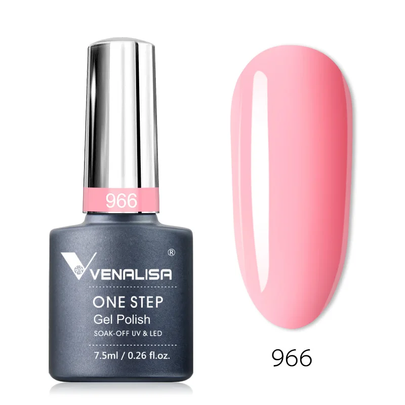VENALISA-esmalte de uñas 3 en 1, barniz de Gel semipermanente, No necesita Base ni capa superior, un paso