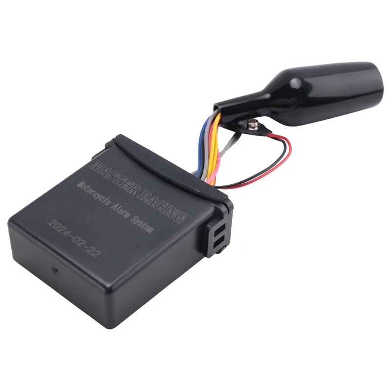 LCD Motorcycle Alarm Auto Lock/Unlock Security System Two Anti-Theft Alarms Keyless Engine Start,Tire Pressure Monitor Durable