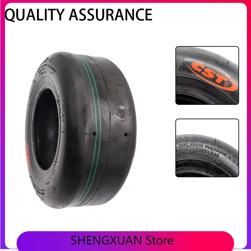 Go Kart 10 Inch Front Wheel Tyre 10x3.605 Kart Tire Drift Bike Wheels