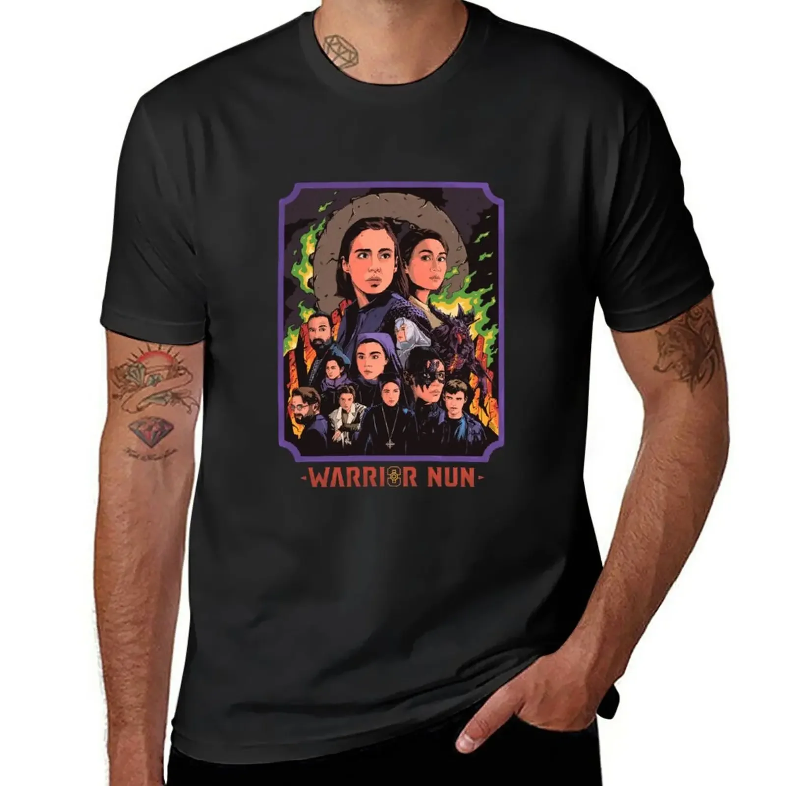 

Warrior Nun S2 T-Shirt boys whites plus sizes animal prinfor boys mens cotton t shirts