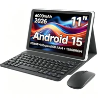 Tablette Android 15 ANRY C95 11 pouces, Octa Core 2026, 20 Go de RAM, 128 Go de ROM, 6000 mAh, Charge Rapide 18W, WiFi 6 5G, Écran HD IPS, Tablette PC Mondiale 1