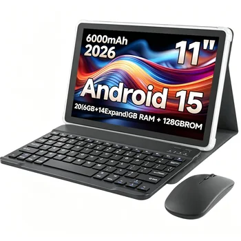 ANRY C95 11 Inch Android 15 Tablet 2026 Octa Core 20GB RAM 128GB ROM 6000mAh 18W Fast Charging 5G WiFi 6 HD IPS Global Tablet PC 1