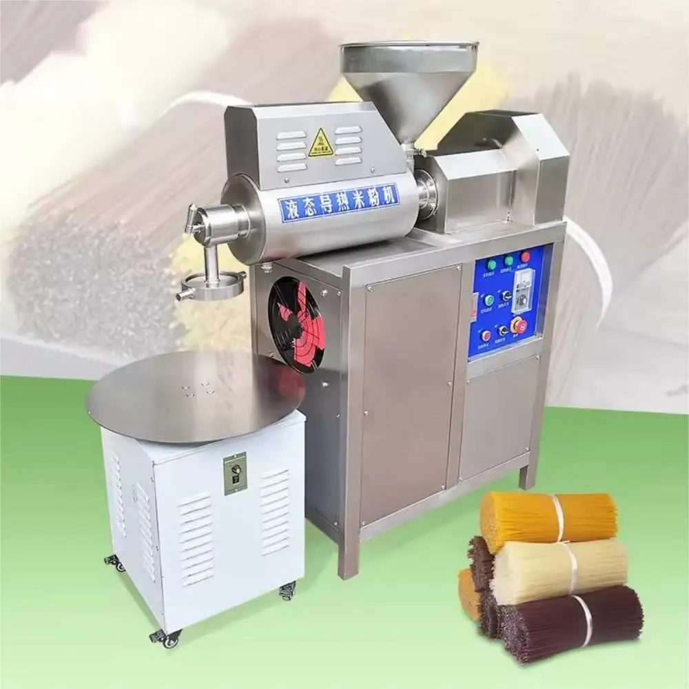 Automatic New Model Rice Noodle Machine - Buckwheat Corn Rice, Commercial Grain Noodle Making Processor