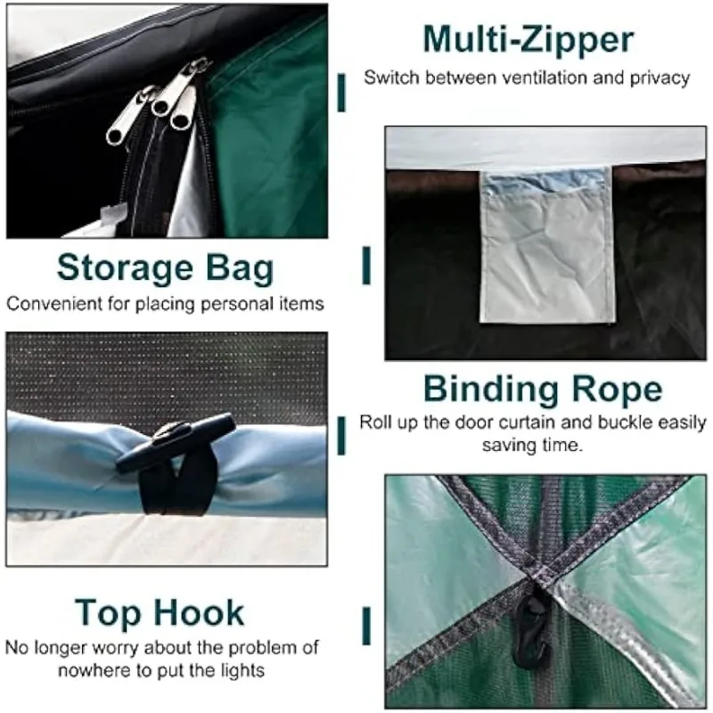 anngrowy Camping Tent 2/4 Person Instant Family Tent Up Tents for Camping Waterproof Portable Hiking Camp Lightweight Tent 5 anngrowy Camping Tent 2/4 Person Instant Family Tent Up Tents for Camping Waterproof Portable Hiking Camp Lightweight Tent 5