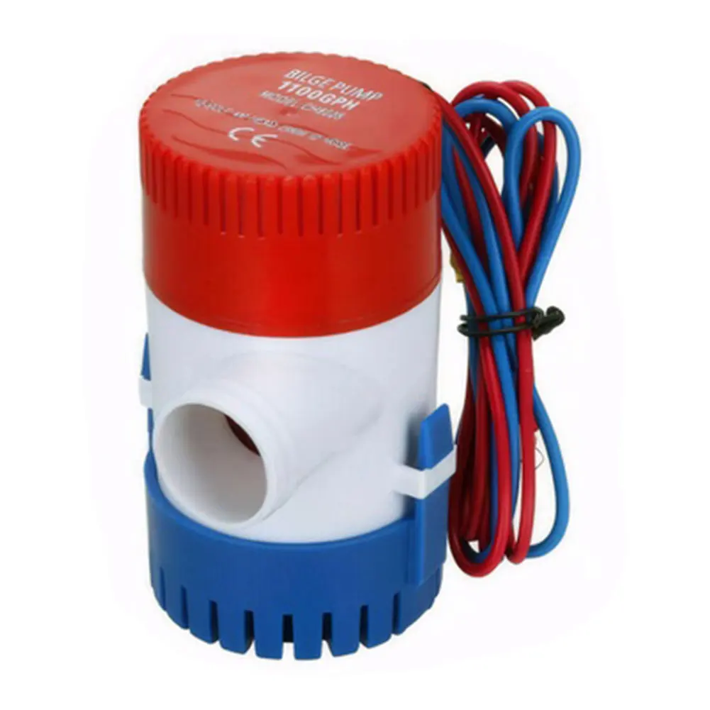 1100GPH Submersible Bilge Water Pump 12V Submersible Boat Marine Bilge Pump Low Noise for Boat Seaplane Motor Homes Houseboat bilge pump marine water pump